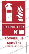 Extincteur N°:...