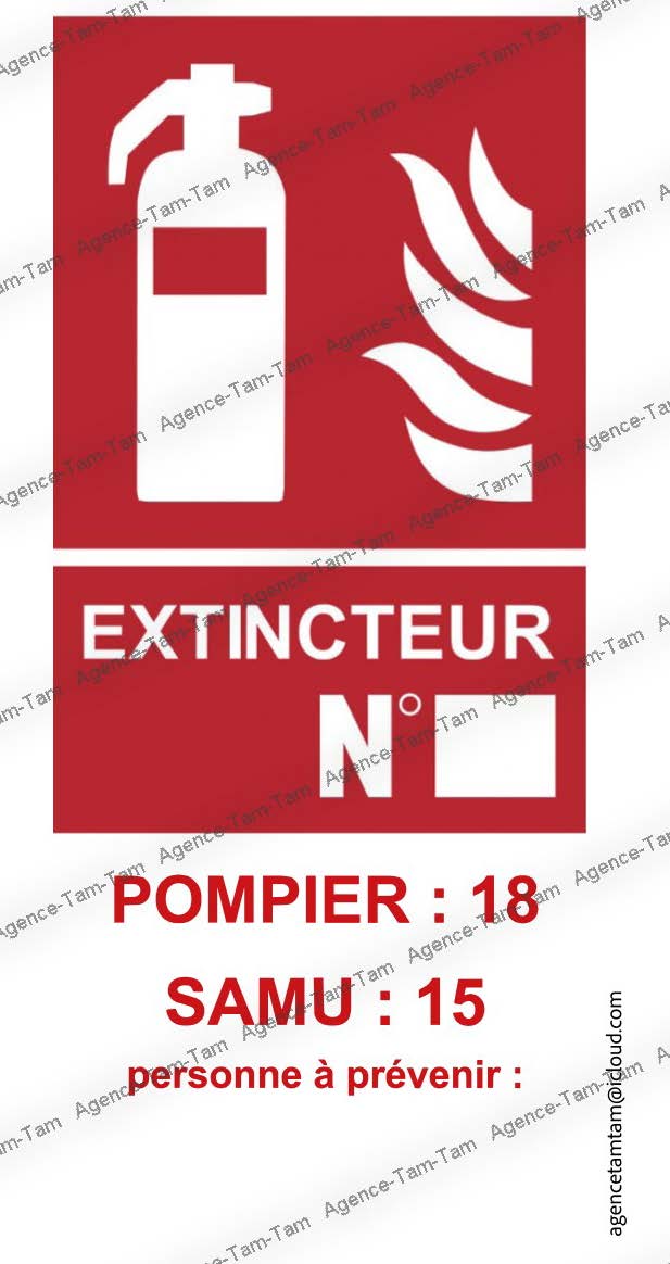 Extincteur N°:...