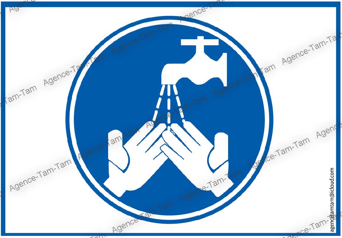 Lavage des mains obligatoire
